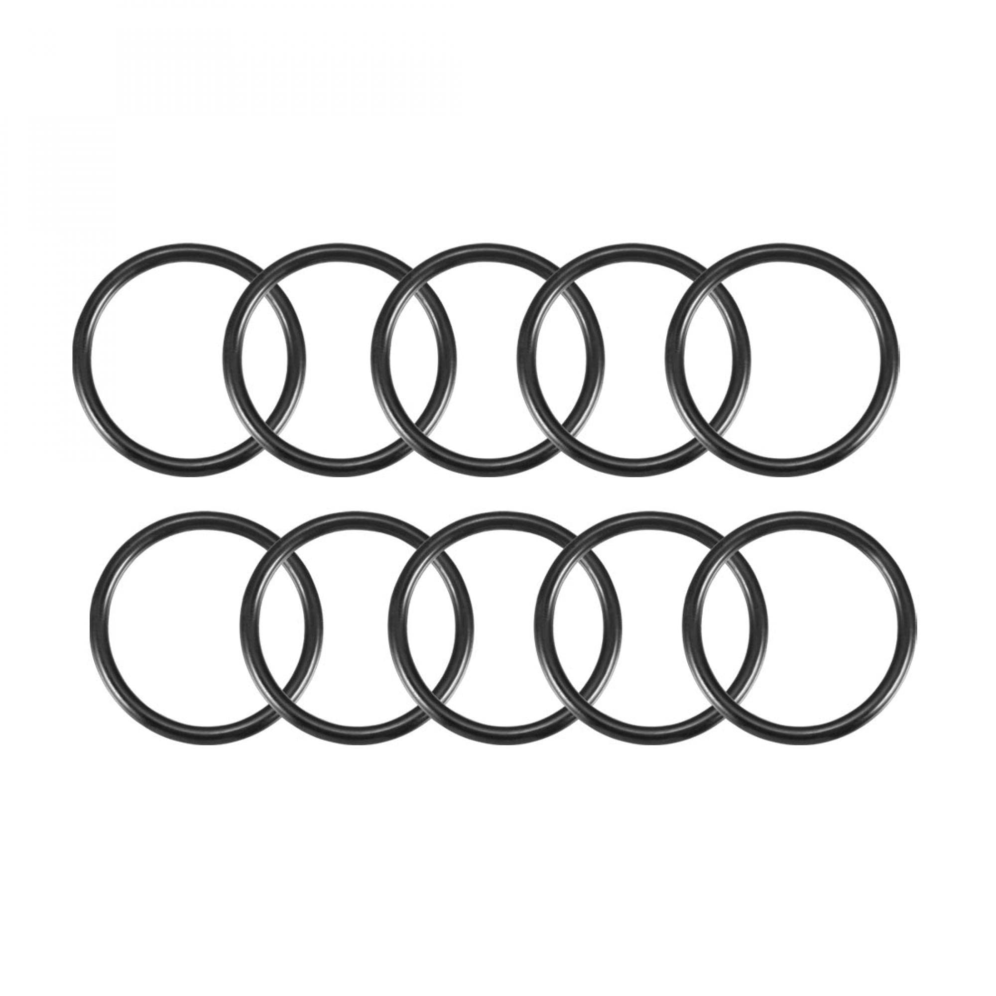 Sourcingmap Nitrile Rubber O-Rings, 38mm OD 32mm ID 3mm Width, Metric Sealing Gasket, Pack of 10