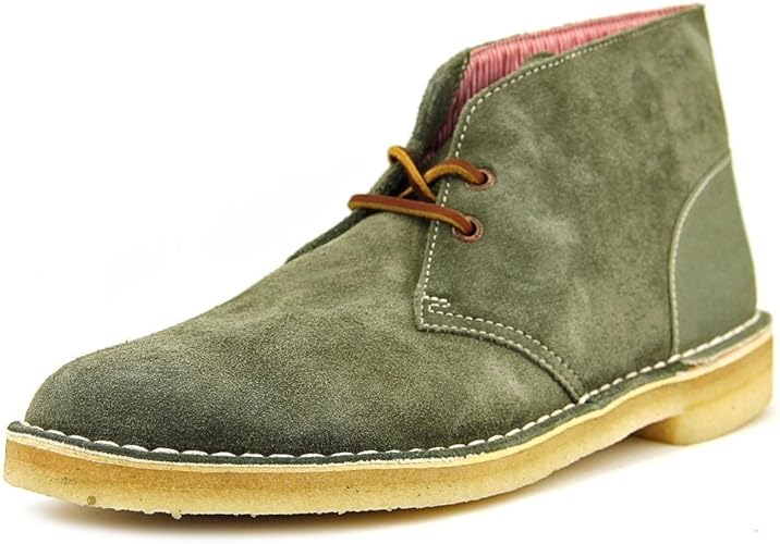 clarks boots mens green