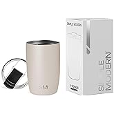 Simple Modern Travel Coffee Mug Tumbler with Flip Lid | Insulated Stainless Steel Iced Coffee Cup | Gifts for Women & Men | V