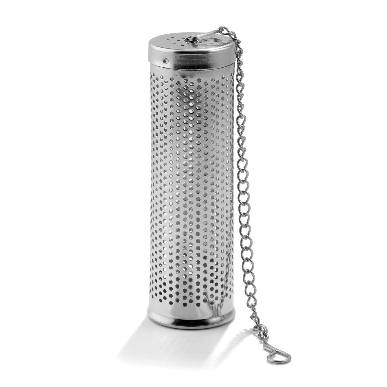 Weis Tea Infuser Cylinder, Stainless Steel, Silver, 2.5 x 2.5 x 9 cm