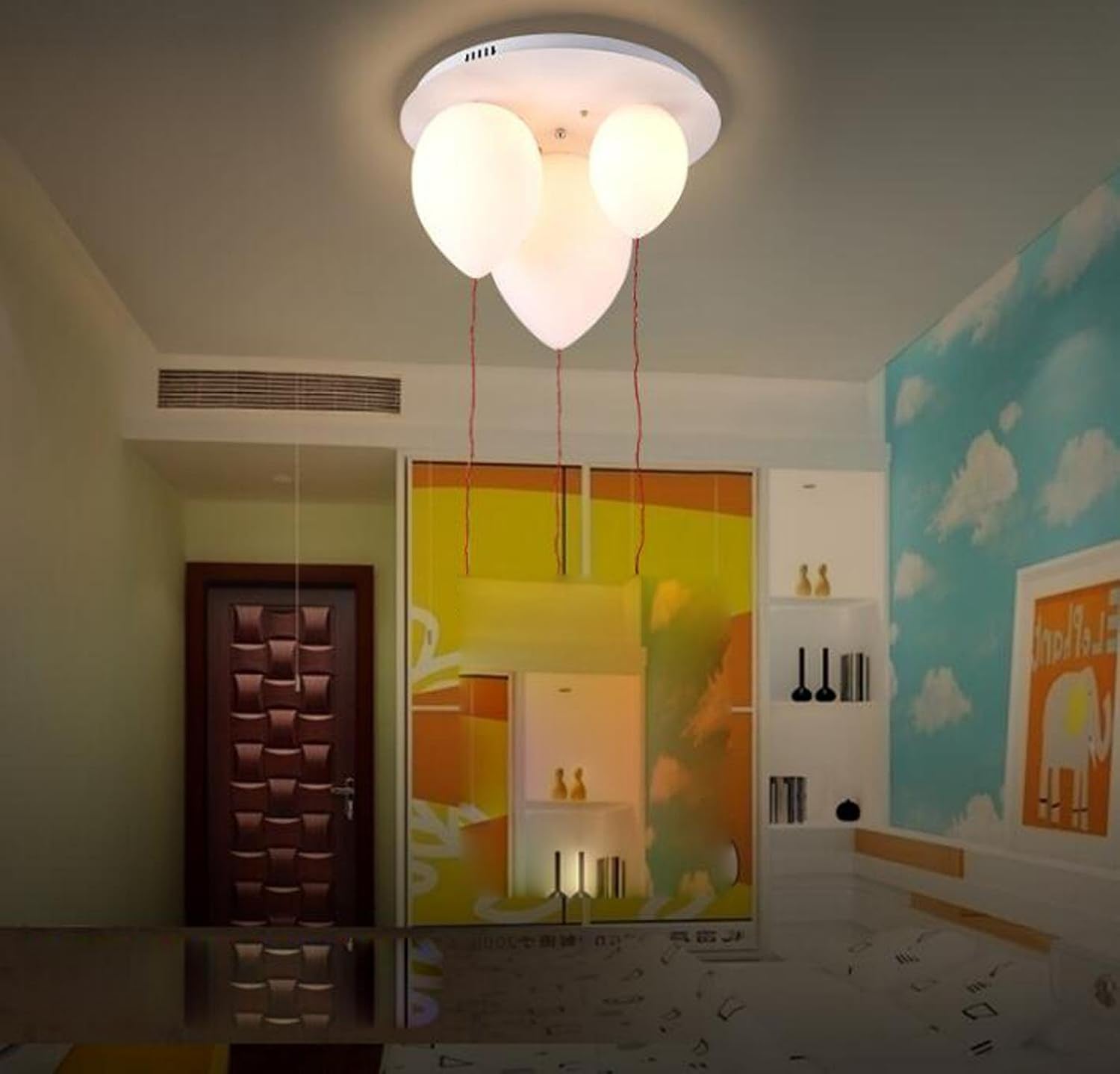 Amazon Com Maniny Colorful Balloon Ceiling Lamp Living Room