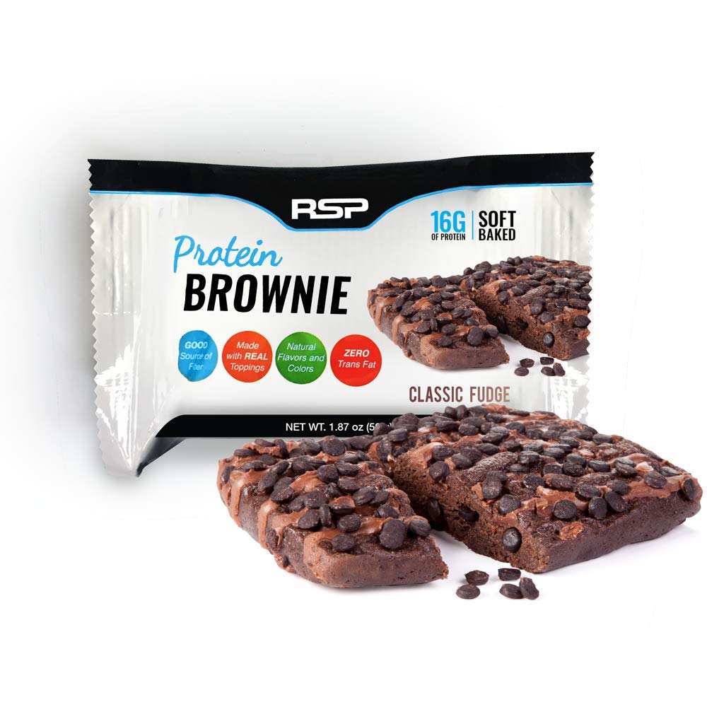 BioTrust Protein Brownies, Decadent High Protein Snacks, Low ...