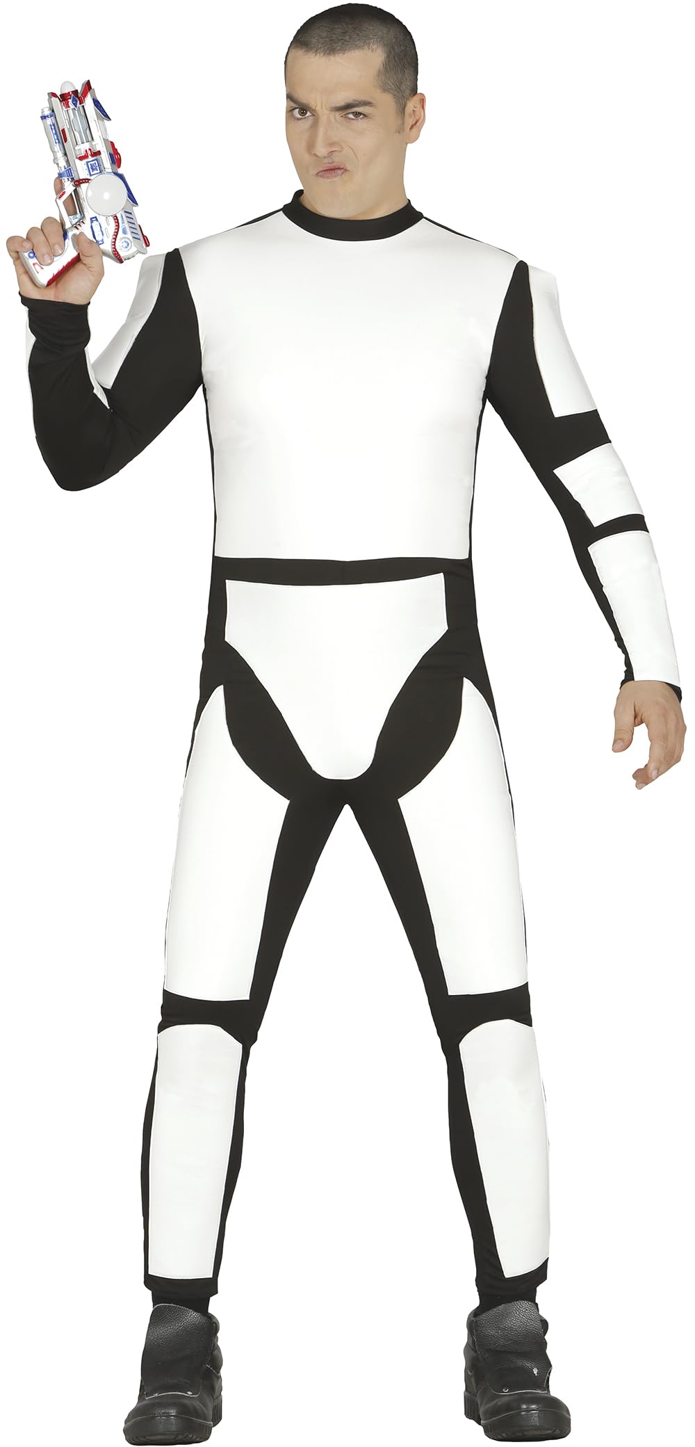 Fiestas Guirca Fancy dress man soldier of the universe in spandex size l