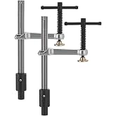 Turnirace Welding Table Clamps, 6.5 in Capacity, 5/8 in (16 mm) Holes | 2pcs, Carbon Steel, Rapid Fixture Setup