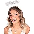 Light-Up Angel Halo Headband; White LED Angel Halo