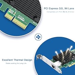 10Gb RJ45 PCI-E Network Card NIC, Compare to Intel