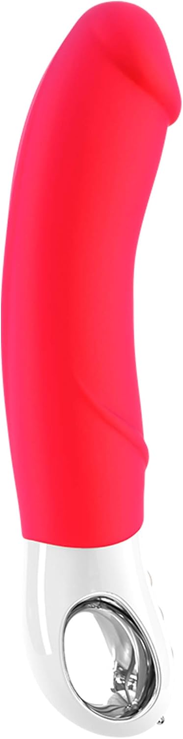 Fun Factory Big BOSS - Big Realistic Vibrator Rechargeable Pink Silicone