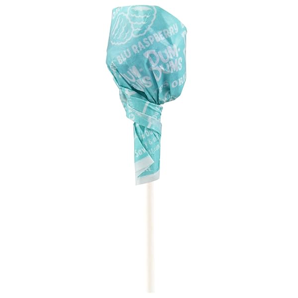 DUM DUM SUCKERS, PACK OF 75 (COTTON CANDY (TURQUOISE))