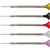 Bergeon 30081-P05 Stainless Steel Assortment of 5 Screwdrivers - Swiss Made