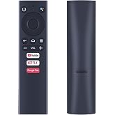 Voice Replacement Remote for Dynalink DL-ATV36 Android TV Box Media Player | Voice Control, Easy Pairing, 3 Dedicated Shortcut Buttons