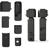FTIVXSNS Silicone Protective Case for DJI Osmo Pocket 4 | 6 Pieces Soft Grip Cover Set, Osmo Pocket 4 Silicone Case Cover, Anti-Scratch Camera Protection