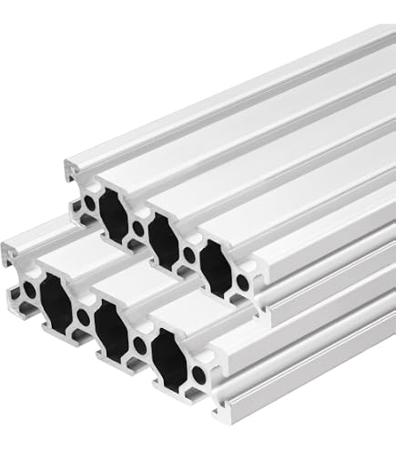 uxcell T Slot 2080 Aluminum Extrusion Profile European Standard