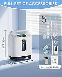 Oxygen Concentrator Machine,1-9L Adjustable Oxygen