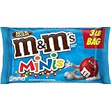 M&M'S Milk Chocolate MINIS Candy 3-Lb. Bulk Candy Bag