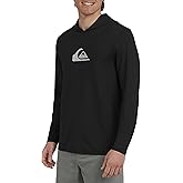 Quiksilver Men's Swimwear Regular Fit UPF 50 Sun Tee Hooded Rash Guard Shirt (S-XXL)