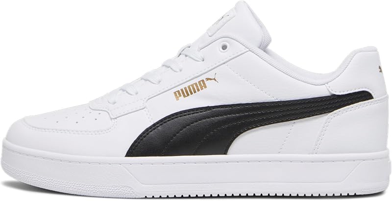 Caven 2.0, Zapatillas Unisex adulto, Puma White-Puma Black-Gold, 42 EU — foto 1 de 8