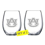 RFSJ Satin Frost Logo Wine or Beverage Glass Set of