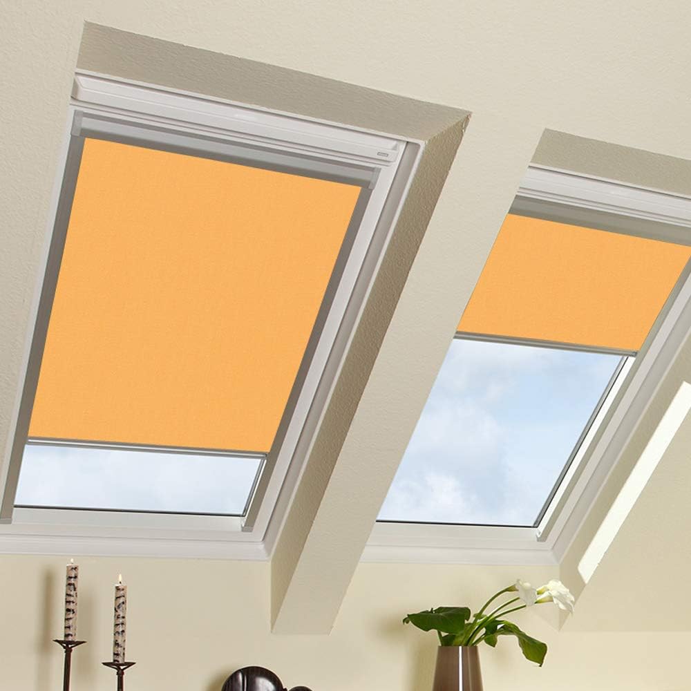 Blackout Roller Blind/Chain Pull Blind Width 72 cm x 90 cm height in