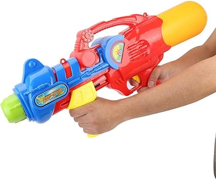 Amazon Co Jp プラスチック素材 おもちゃの銃 おもちゃの水鉄砲 子供のための耐久性のあるラフティング水のおもちゃ スポーツ アウトドア