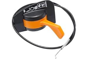 Hoypeyfiy GY21984 Throttle Choke Cable Replacement for John Deere D125 D130 D140 D160 D170 LA155 LA165 LA175 X165