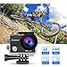 Crosstour 4K Action Camera 16MP WiFi Underwater Cam 30M Waterproof Case Sports Camera with Remote Control 2 Batteries and 19 Mounting Accessories (4K)