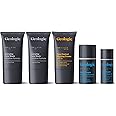 Geologie Sensitive Skincare Set for Men & Women | 1-Month Gentle & Effective Daily Skin Routine | Acne, Oily Skin, Dark Spots | Face Wash 2-Pack, Retinol Face Cream, SPF15 Moisturizer & Eye Cream