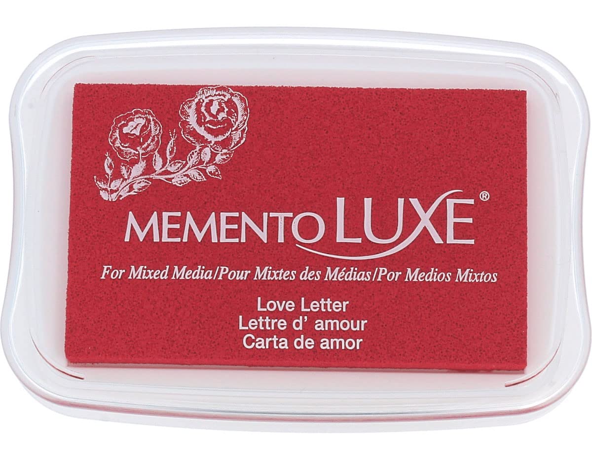 Tsukineko Memento Luxe Mixed Media Ink Pad - Love Letter