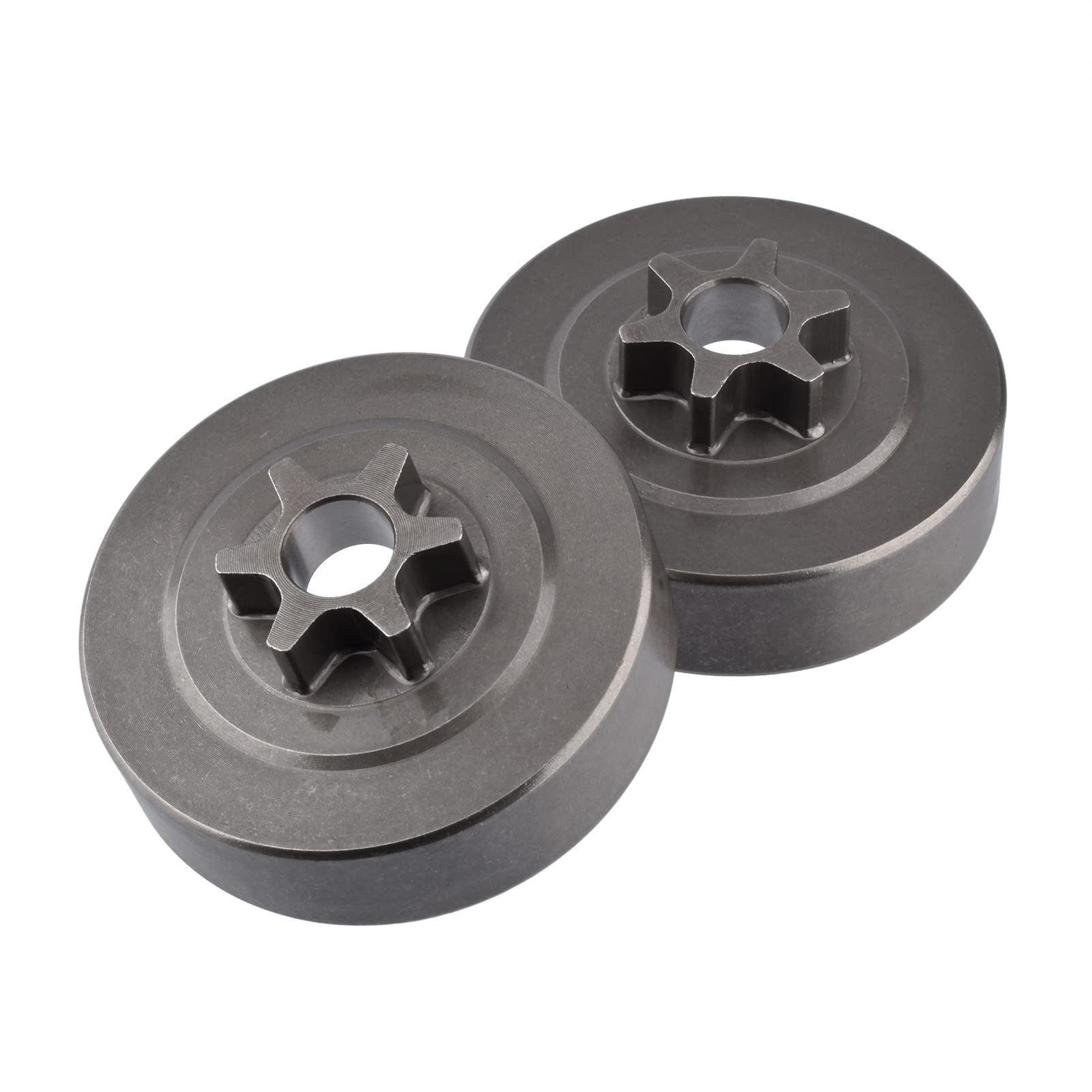 Cancanle 2 Pieces 3/8 6 Teeth Clutch Drum Sprocket for STIHL Chainsaw 017 018 021 023 025 MS170 MS180 MS210 MS230 MS250