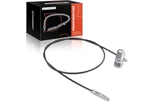 A-Premium Intermediate Side Parking Brake Cable Assembly Compatible with Chevrolet, GMC Models: Silverado 1500 2005-2011, Sil
