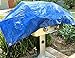 ( Pack of 3) 4'x6' Tarp - Multipurpose Cover, Great Tent For Gardening Camping Traveling Weather-Resistant Small Size Tarpaulin (Pack of 3)