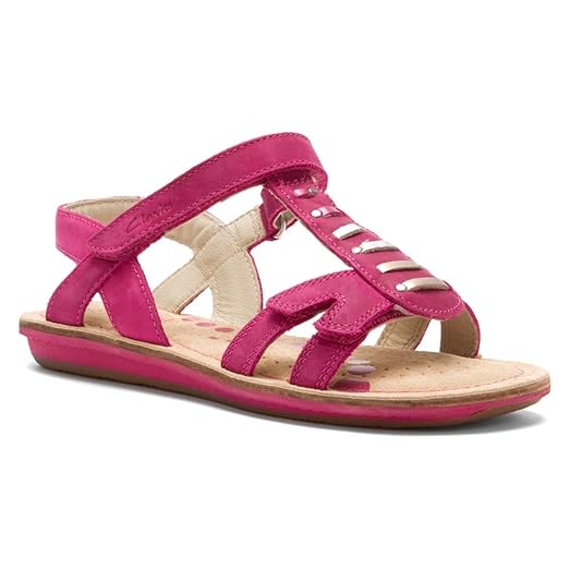 clarks flip flops kids purple