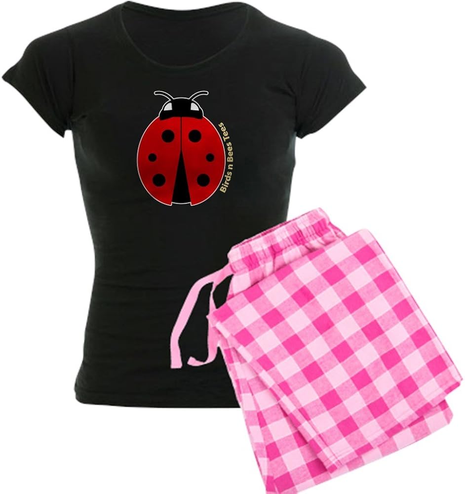CafePressLadybug Women's Dark PajamasWomens Novelty