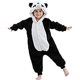 BETTERFUN Unisex Kids Animal Costume Soft Flannel Halloween Christmas Cosplay Pajama Jumpsuit for 4-12 Years