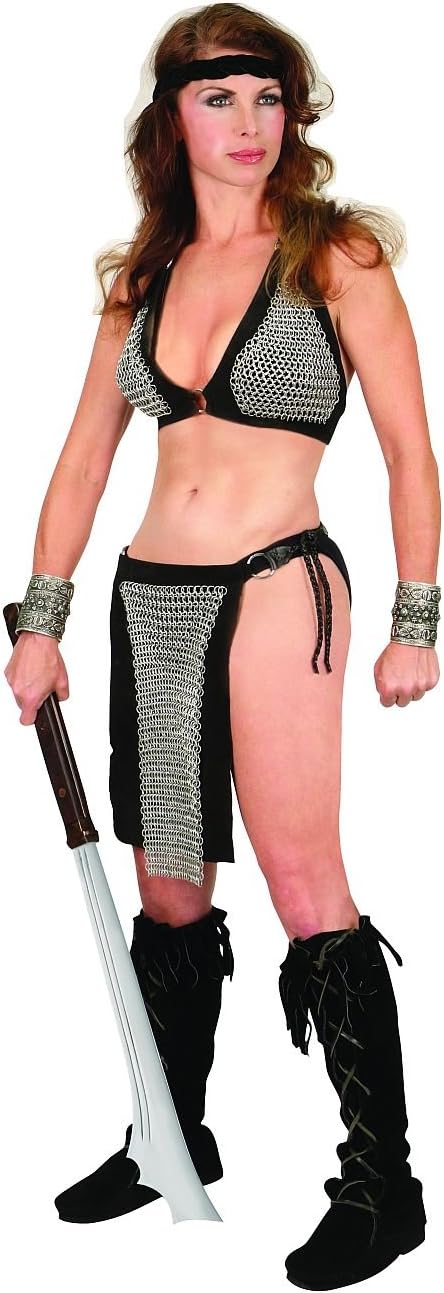 Tigress Chain Bra & Loincloth Woman's Fantasy Warrior Costume