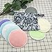 ALVABABY Bamboo Nursing Pads, 16 Pcs Breastfeeding Pads, Reusable & Washable & Soft & Absorbent & Leak-Proof, with One Cloth Wet Bag and One Laundry Bag(16RDB)