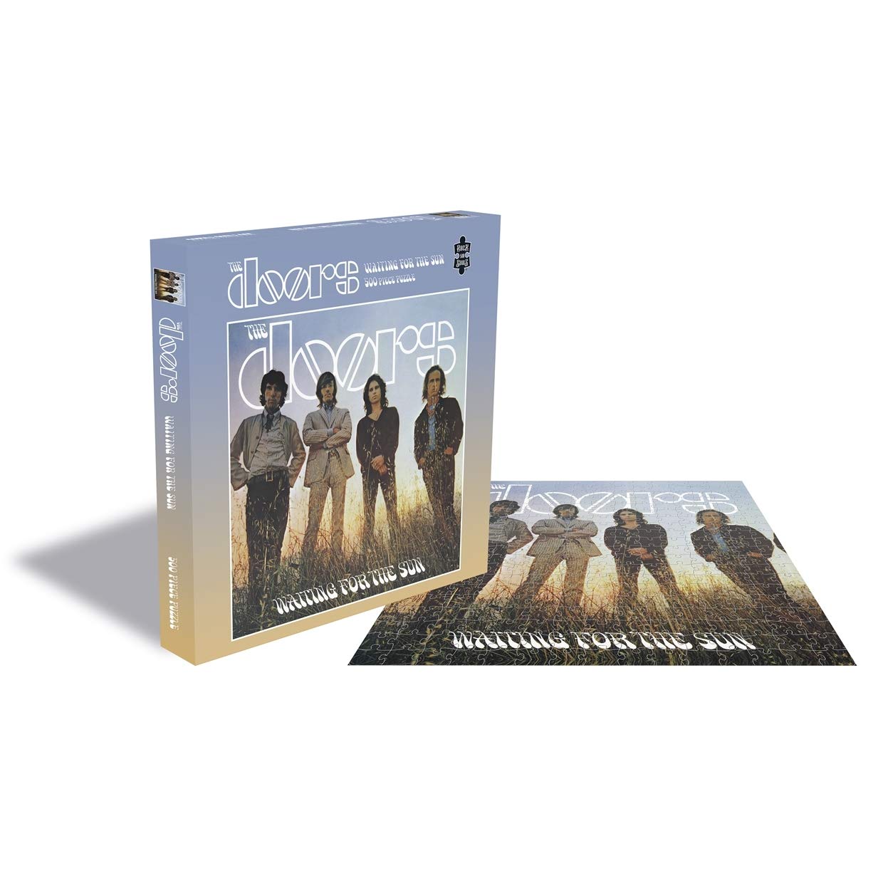 The Doors - Waiting for the Sun - 500 Piece Jigsaw Puzzle - Officially Licenced - Perfect for Adults, Family and Rock Fans