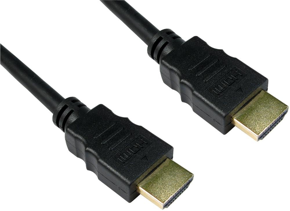 Pro Signal 5m High Speed HDMI Cable with Ethernet – 4K UHD @60Hz, Gold Plated, Male to Male, Black – 77HD419-05