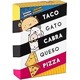 Taco Cat Goat Cheese Pizza Spanish Edition Wildly Entertaining Card Game for Family Game Night | Easy to Play with 15 Minute Rounds | Taco Gato Cabra Queso Pizza, Edición Española | 2-8 Players