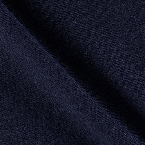 Fabric Merchants Cotton Lycra Spandex Jersey Knit Navy