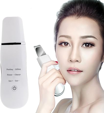 Dispositivo Per La Pulizia Della Pelle Ad Ultrasuoni Dispositivo Di Pulizia Per La Rimozione Di Una Testina Macchina Per Pala Strumento Per La Pulizia Degli Esfolianti Viso Detergente Per I Pori Amazon It