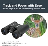 Celestron Outland X 8x25 Compact Roof Prism Binoculars Black view 6