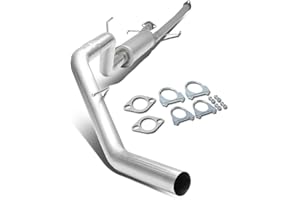 DNA MOTORING CBE-TTU09-46L Stainless Steel Dual Muffler Catback Exhaust System [Compatible with 09- Toyota Tundra V8]