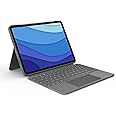 Logitech Combo Touch Keyboard Folio for iPad Air 10.9" 5th & 4th Gen Oxford Gray (Renewed)