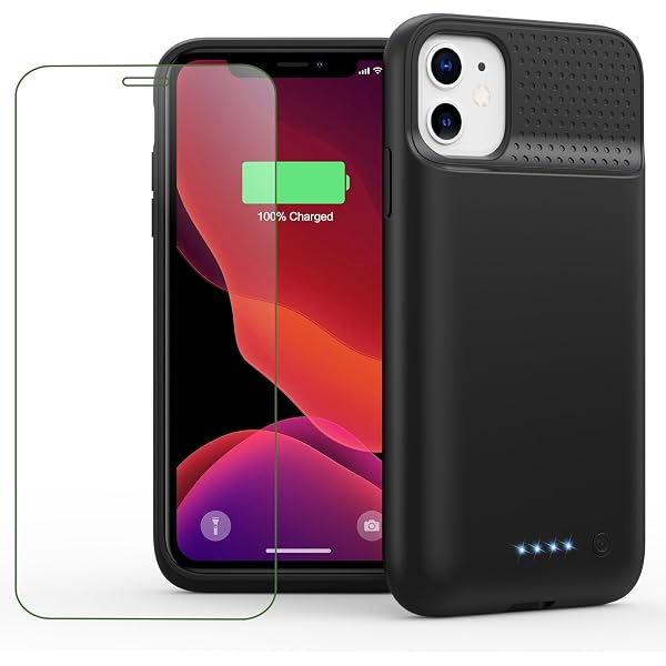 Amazon.com: Apple iPhone 11 Smart Battery Silicone Case with