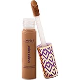tarte shape tape concealer – Full-Coverage Creaseless Soft Matte Finish, Brightening Under-Eye & Face Makeup, 16hr Longwear, Vegan & Cruelty-Free