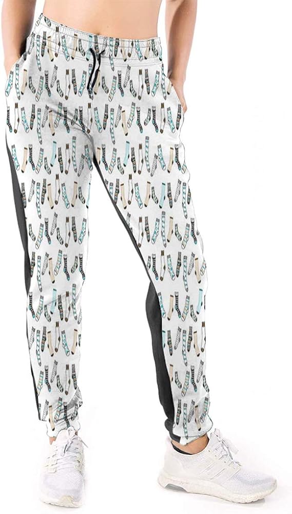 socks and sweatpants