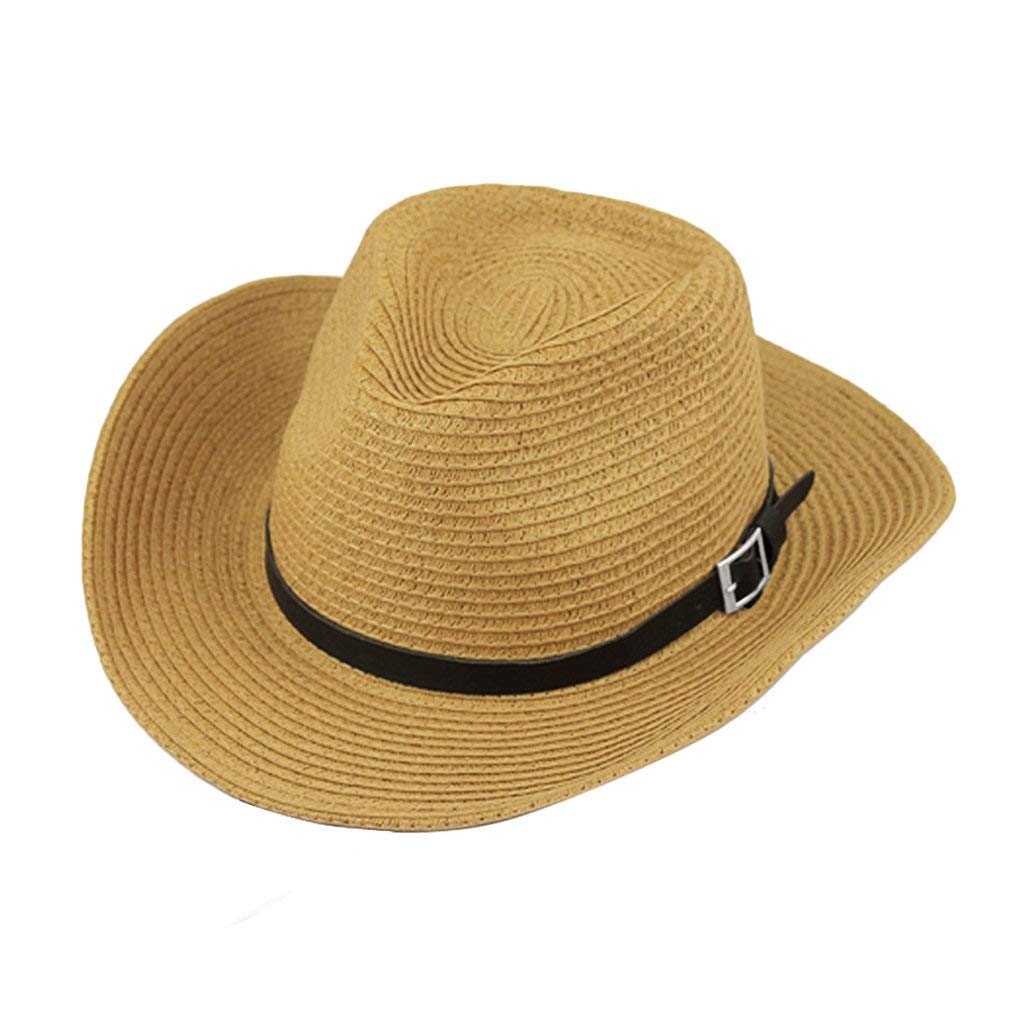 Wide Brim Sun Straw Hat Roll up 