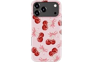 FUNMIKO for iPhone 17 Pro Max Case Cute - Wireless Charging Compatible - Dual-Layer Hard Shell + Silicone Cover - Aesthetic P