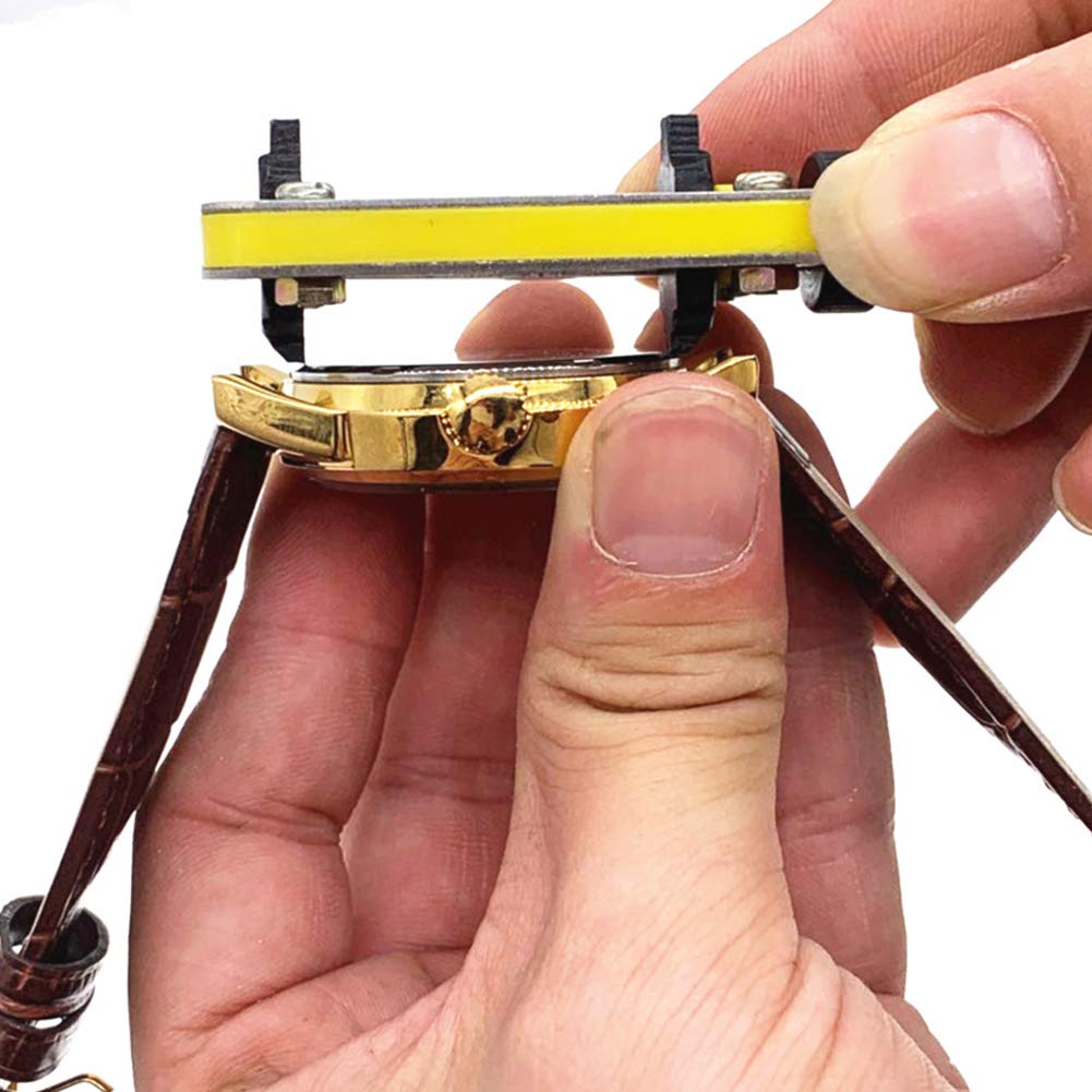 Easy to Use Watch Case Opener, Watch Repair Tools Adjustable Universal 2 Claw Watch Back Case Opener, for Watchmakers Watch Repair