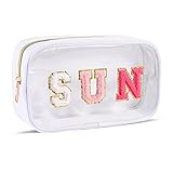 Sun Makeup Bag Summer Sunscreen Clear PVC Cosmetic